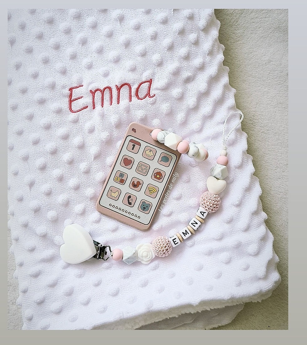 Miniature : Coffret plaid blanc 