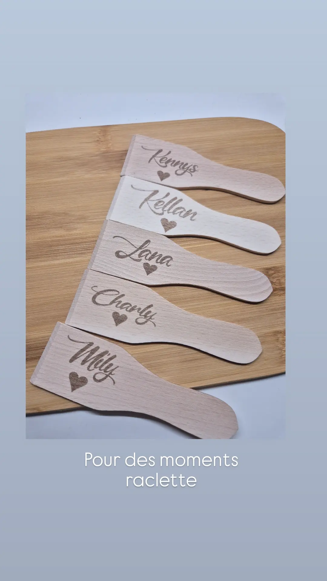 6 cuillère a raclette