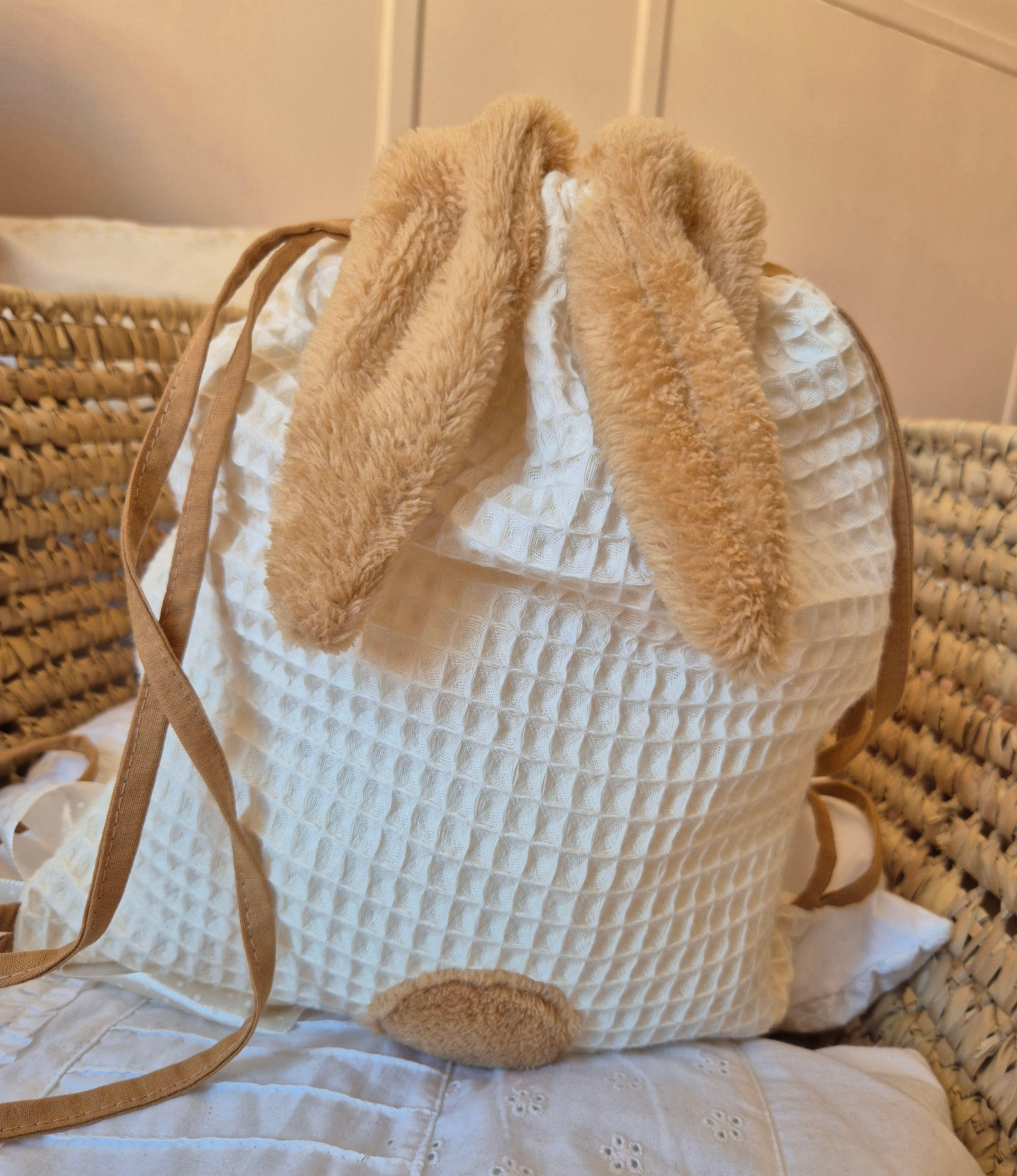 Sac lapin Beige/camel