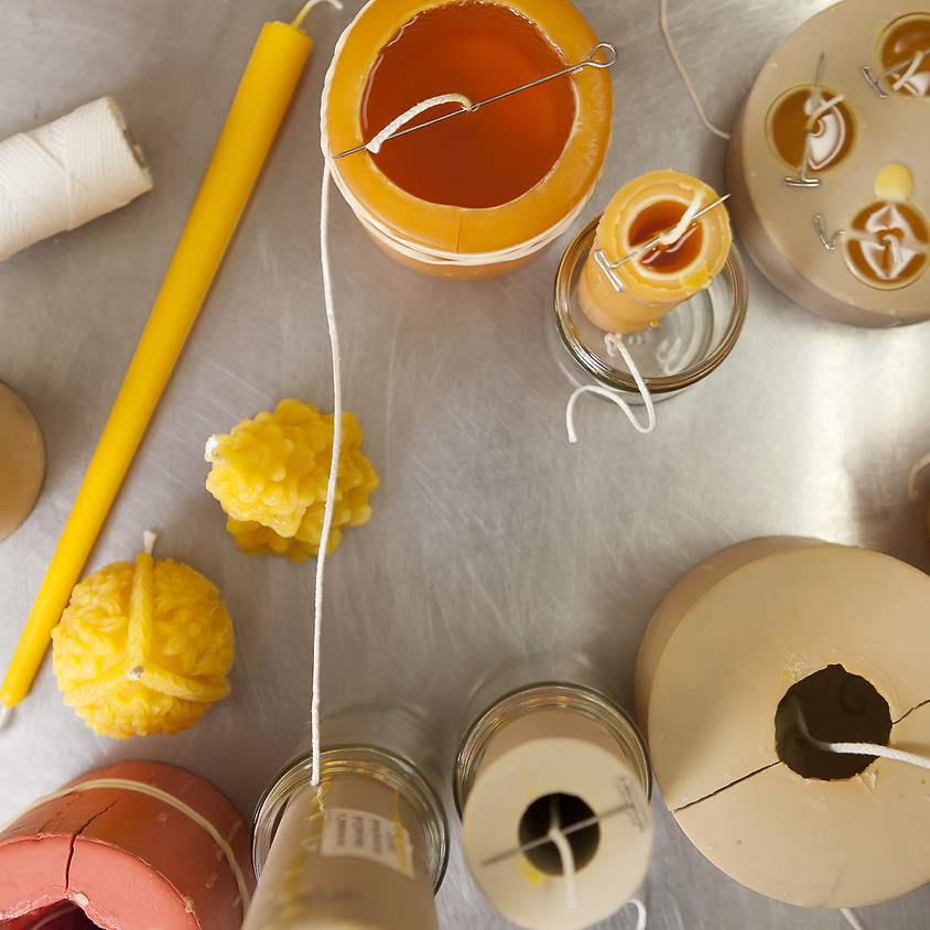 Beeswax Luminary Candle Making