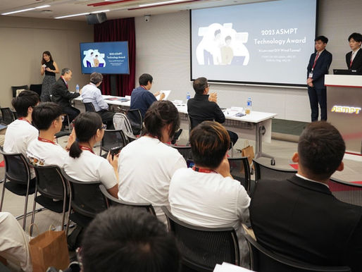 Our students awarded Outstanding Award in ASMPT Technology Award 2023