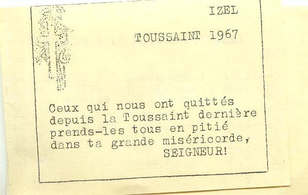 Toussaint 1967-1