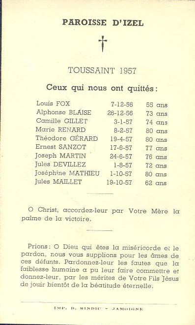Toussaint 1957