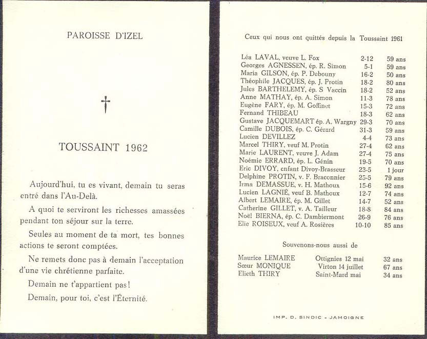 Toussaint 1962