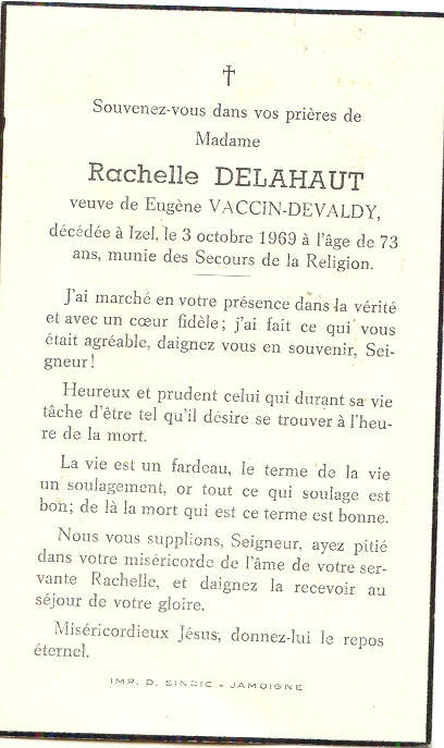 Rachelle DELAHAUT DEVALDY