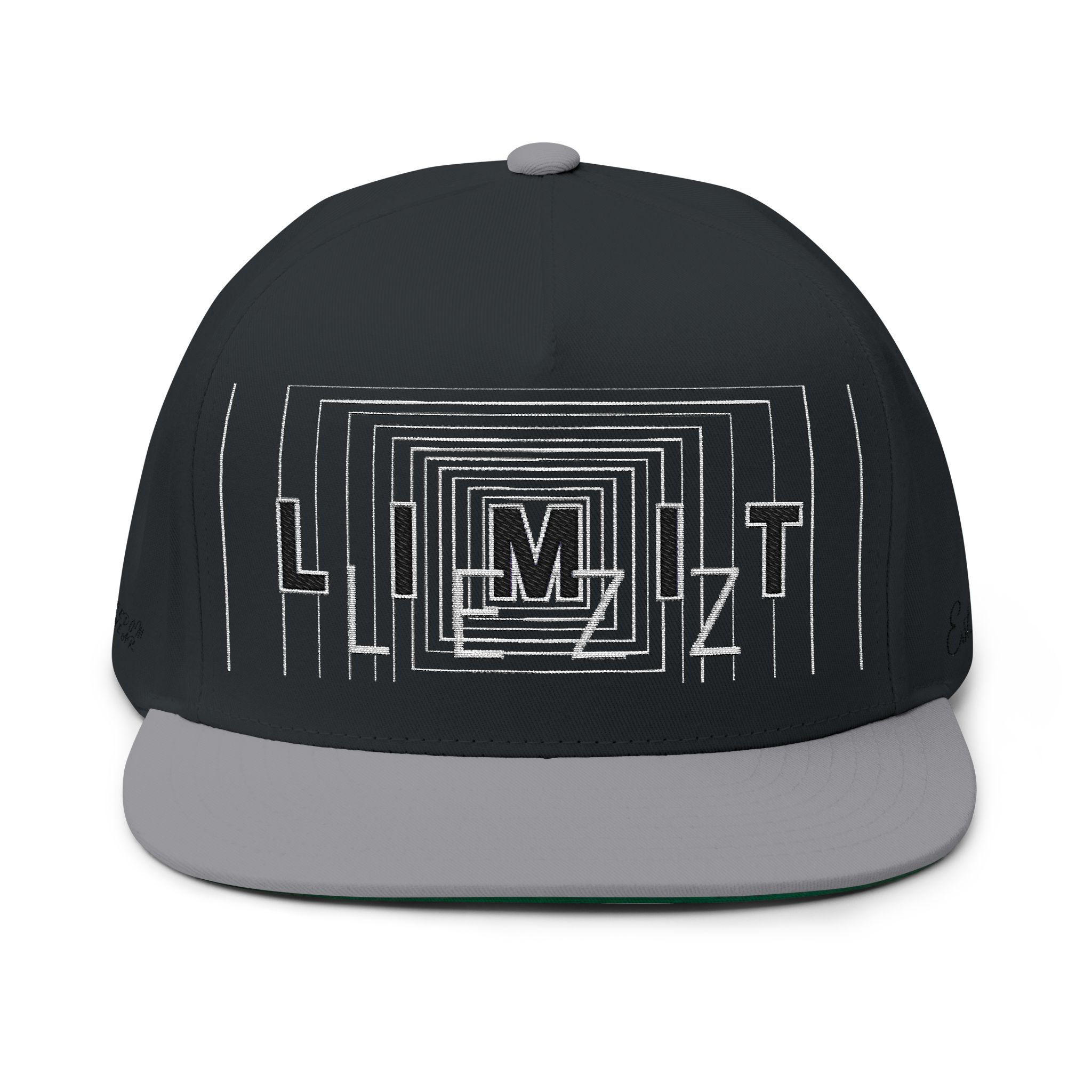 UNISEX BOLD LIMIT ABSTRACT, Flat Bill Snapback