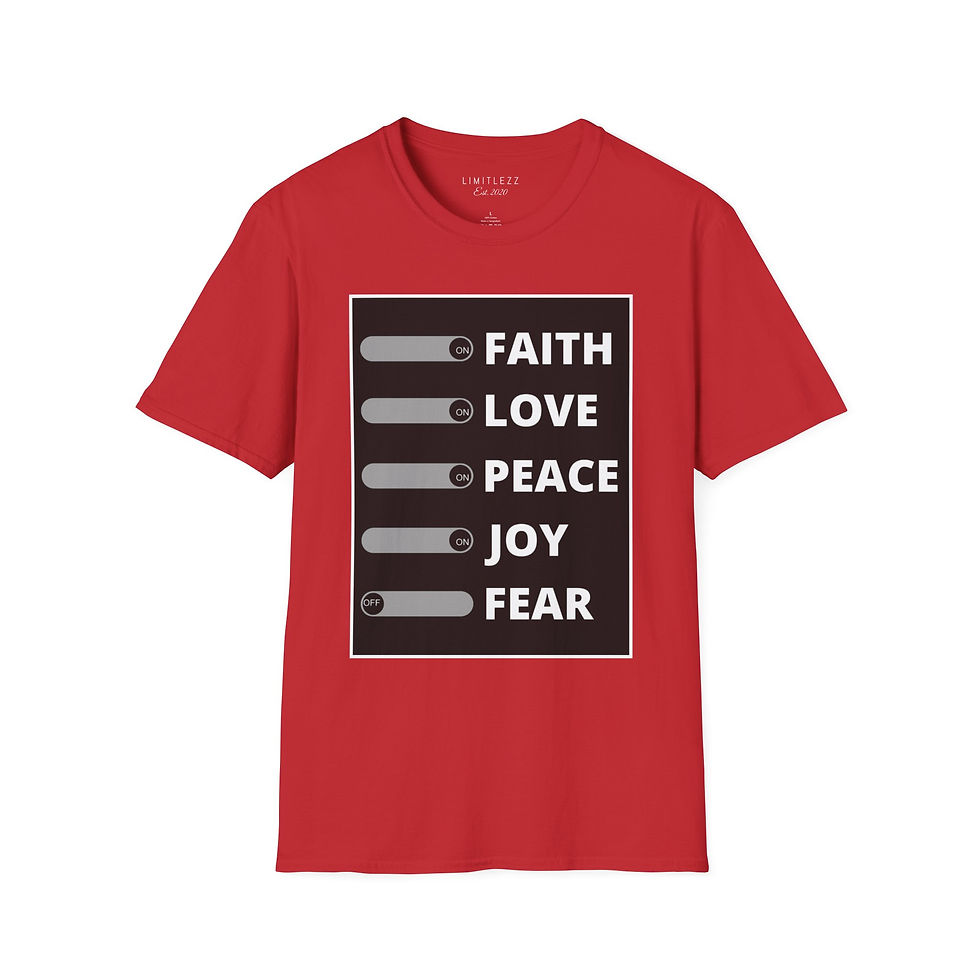 Thumbnail: UNISEX "FEAR OFF", T-Shirt