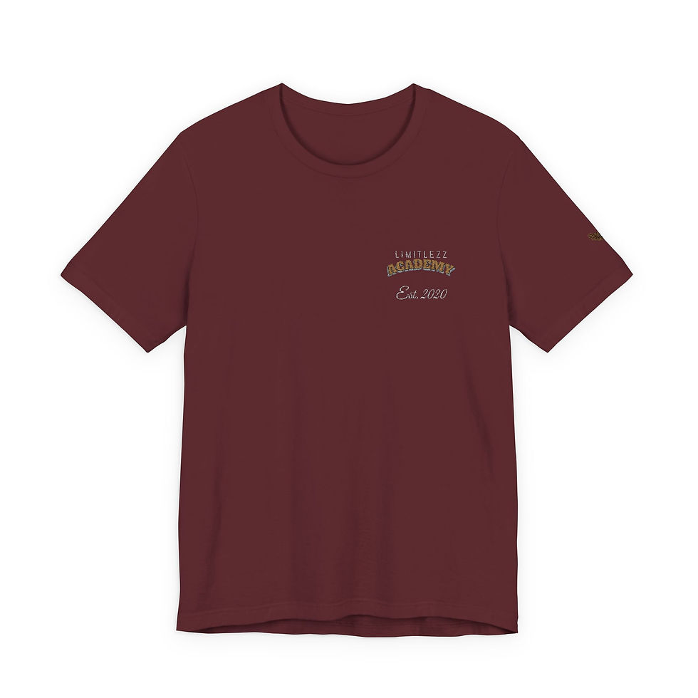 Thumbnail: UNISEX FALL ACADEMY, Embroidered Comfort T-Shirt