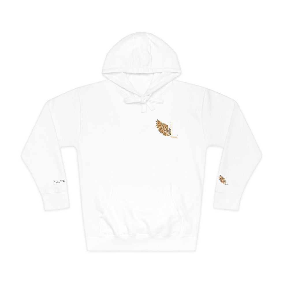Thumbnail: UNISEX LOGO SET, Embroidered Hoodie