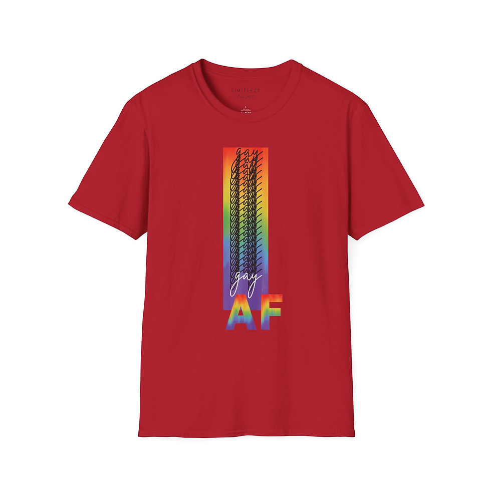 Thumbnail: UNISEX GAY AF, T-Shirt
