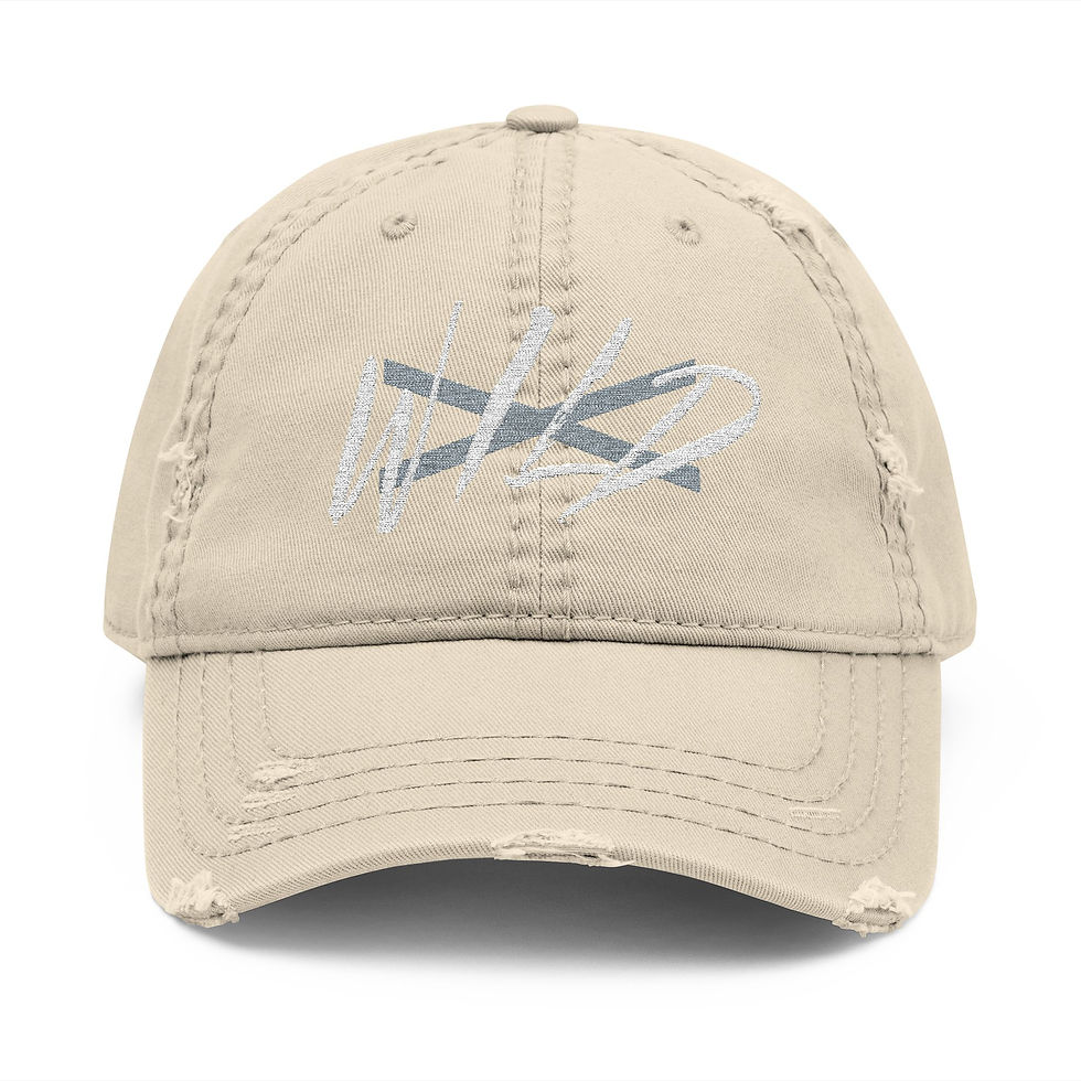 Thumbnail: UNISEX WILD, Distressed Dad Cap 