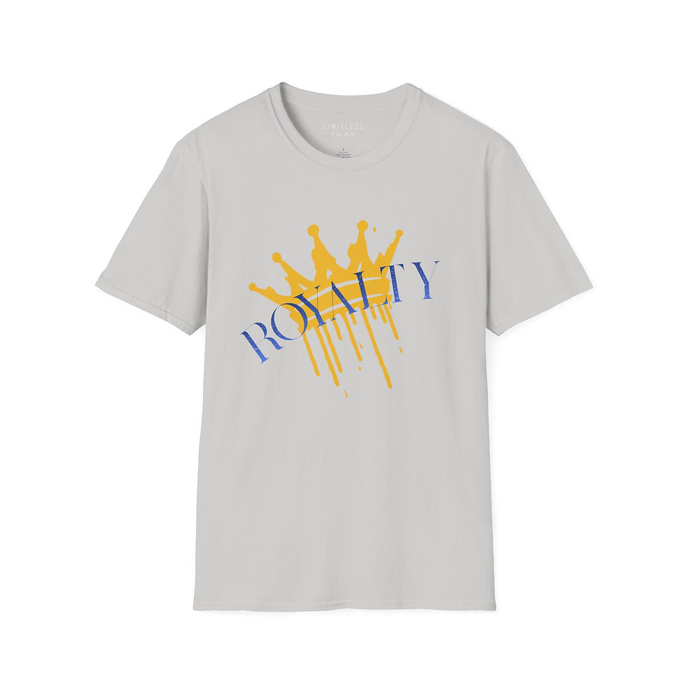 Thumbnail: UNISEX "ROYAL BLUES", T-Shirt