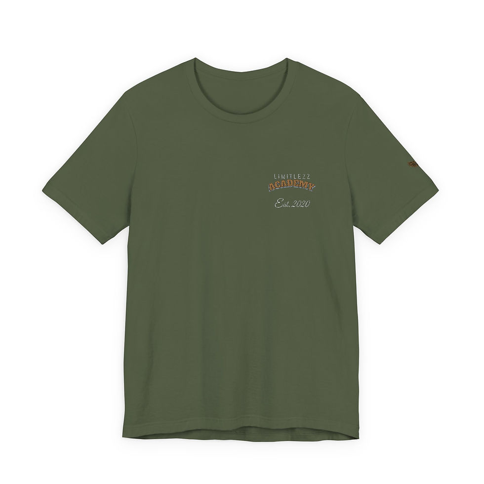Thumbnail: UNISEX FALL ACADEMY, Embroidered Comfort T-Shirt