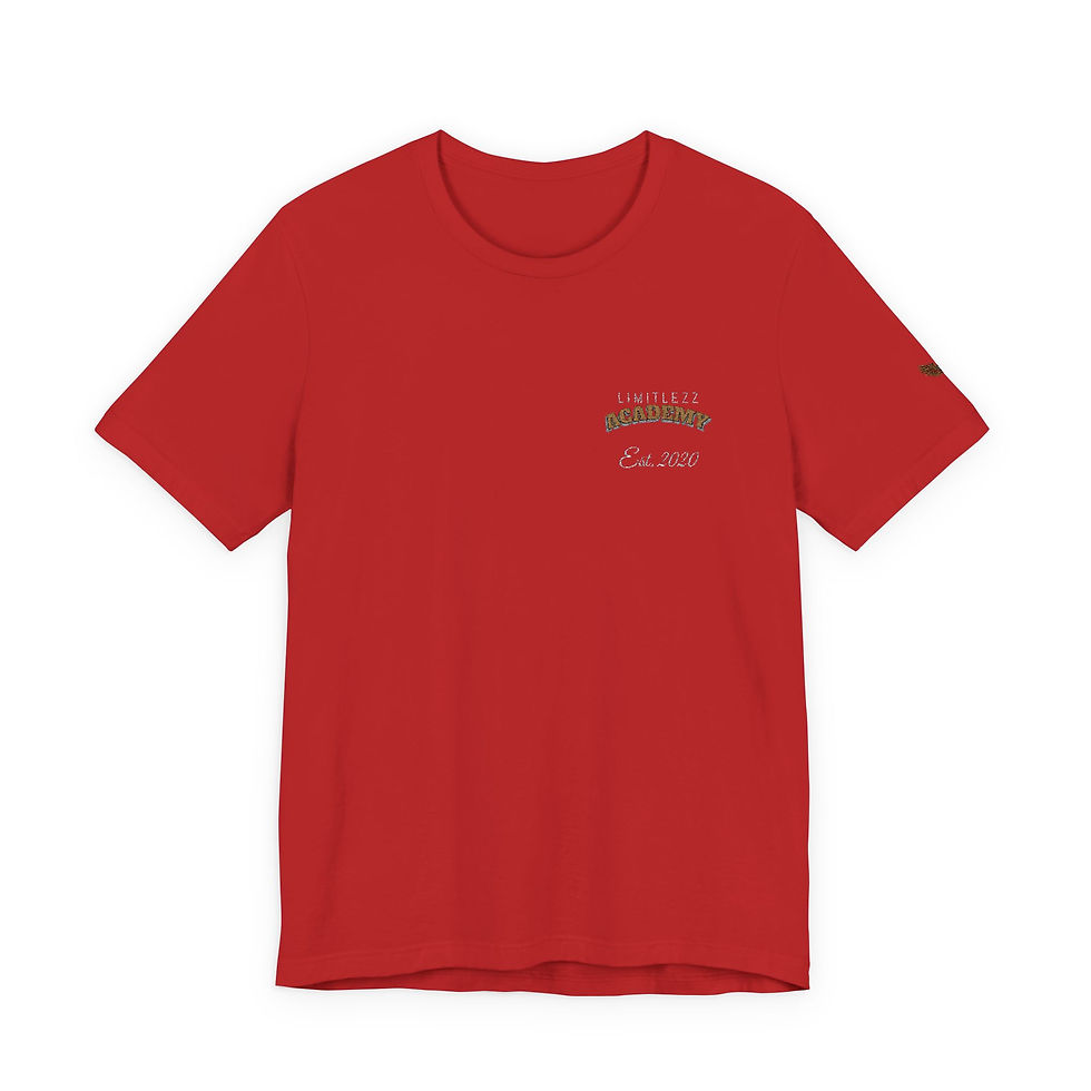 Thumbnail: UNISEX FALL ACADEMY, Embroidered Comfort T-Shirt