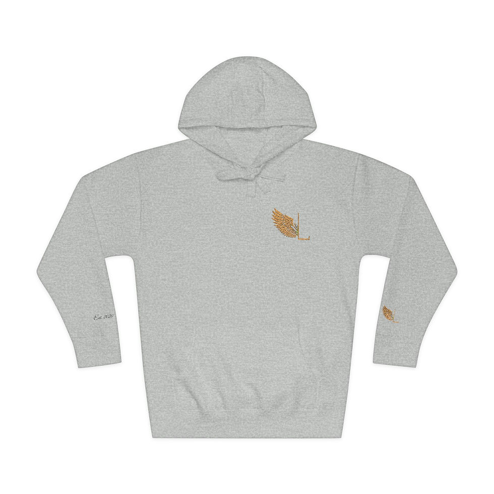 Thumbnail: UNISEX LOGO SET, Embroidered Hoodie