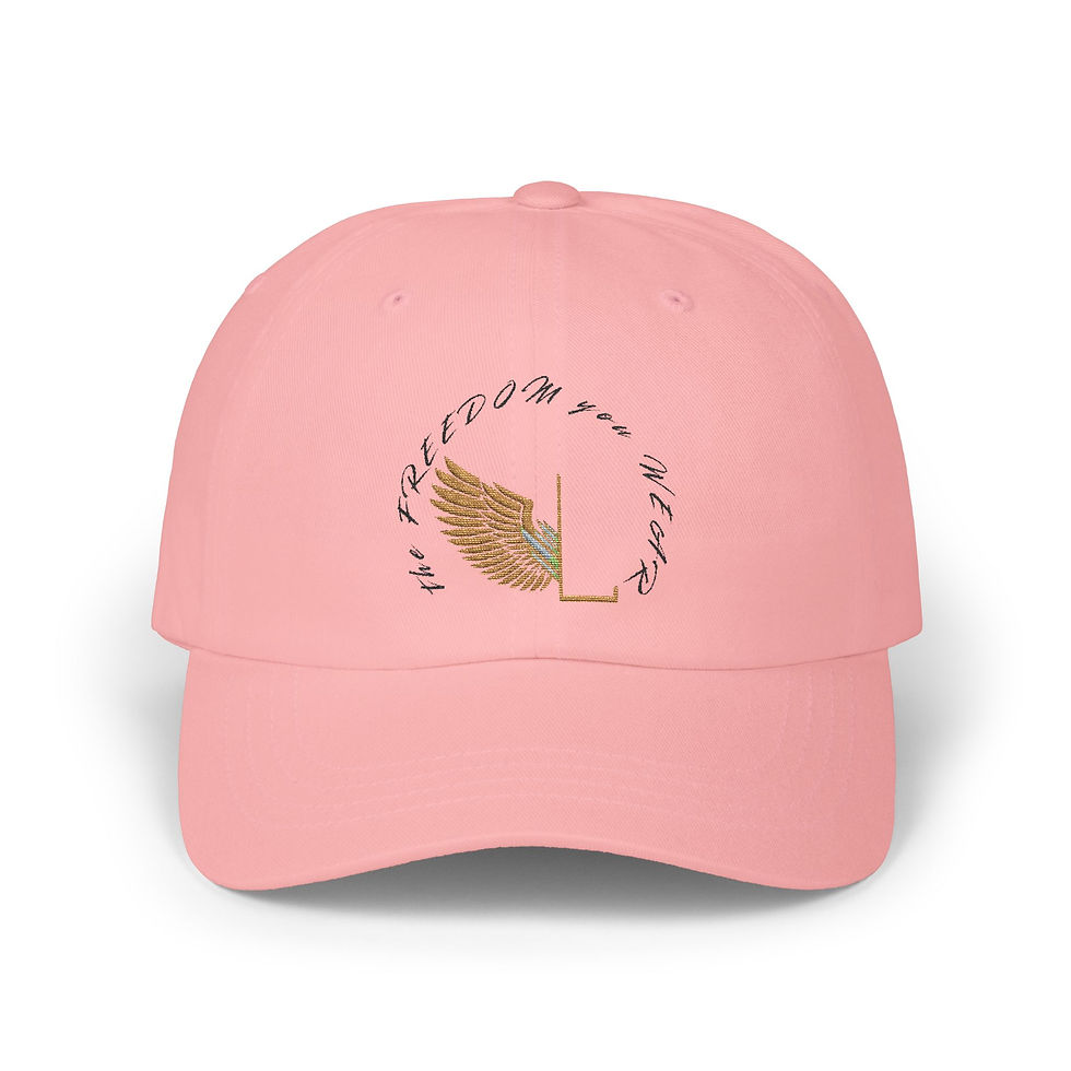 Thumbnail: UNISEX SLOGAN ARCH BLACK, Classic Dad Cap
