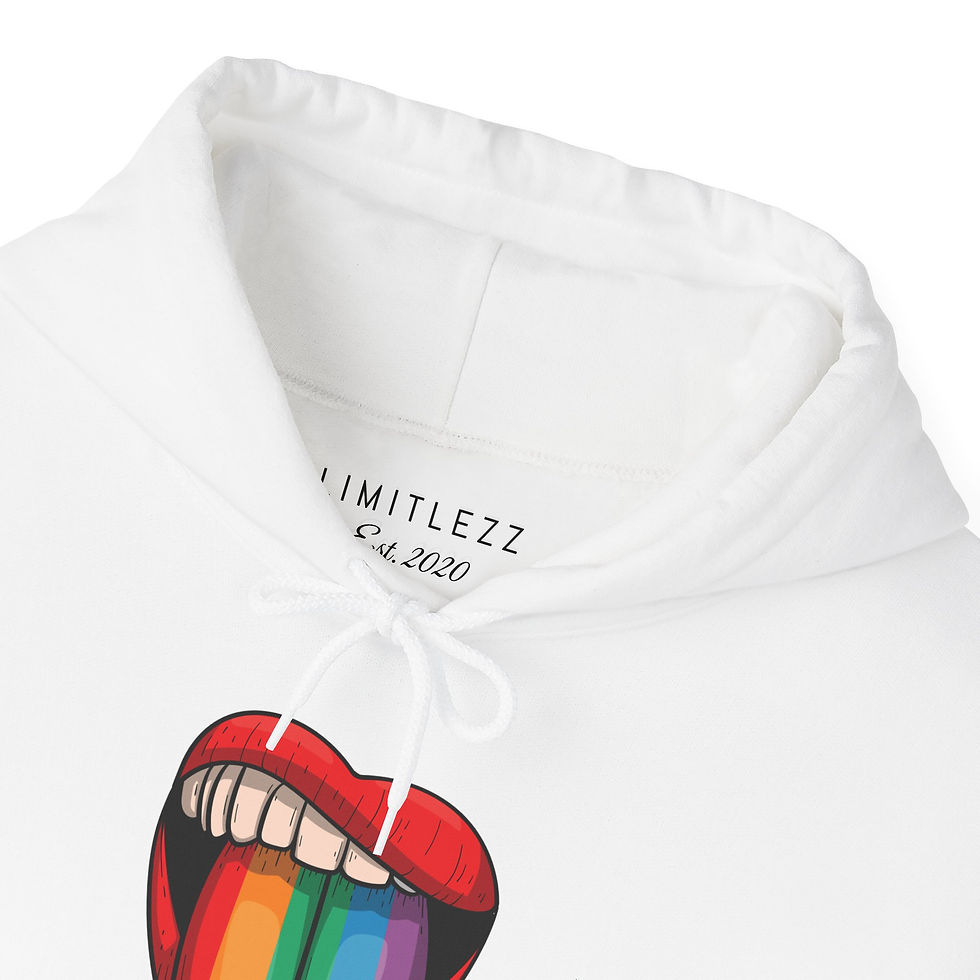 Thumbnail: UNISEX "COLOR TONGUE," hoodie