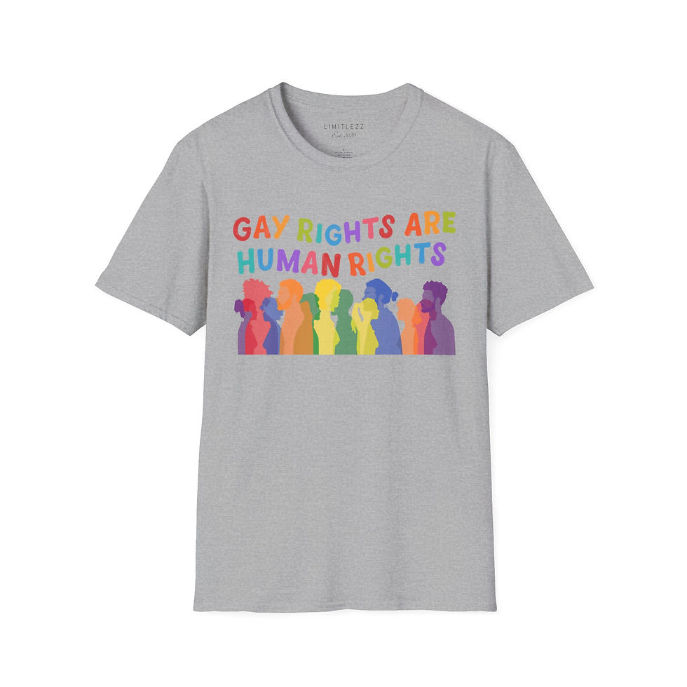 Thumbnail: UNISEX GAY RIGHTS, T-Shirt