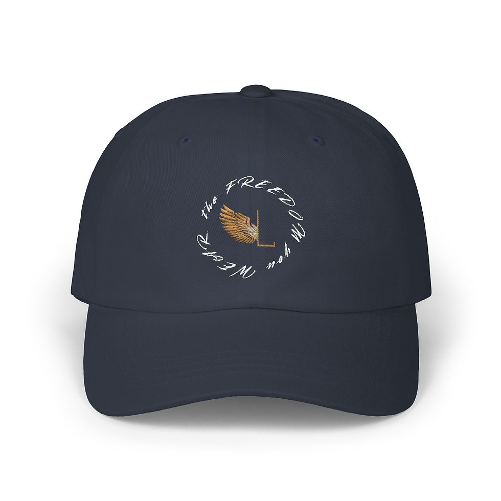 Thumbnail: UNISEX SLOGAN CIRCLE BLACK, Classic Dad Cap