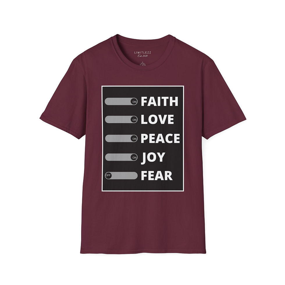 Thumbnail: UNISEX "FEAR OFF", T-Shirt