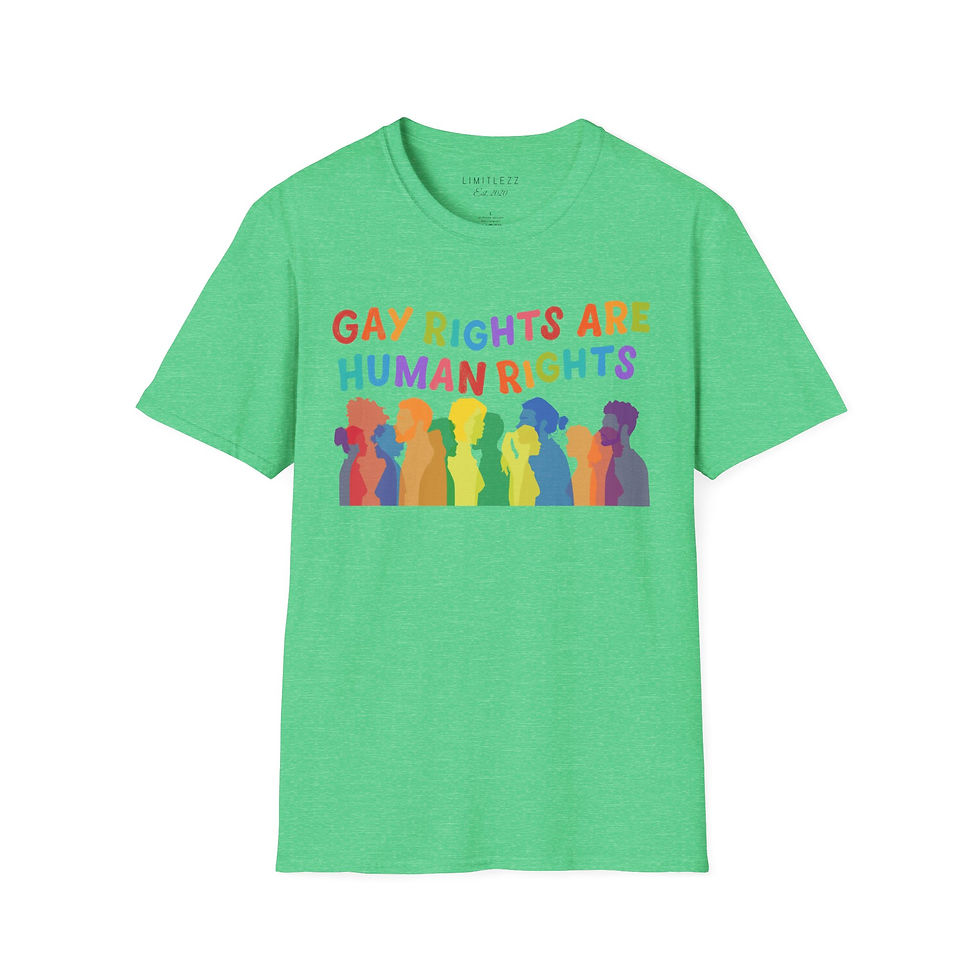 Thumbnail: UNISEX GAY RIGHTS, T-Shirt
