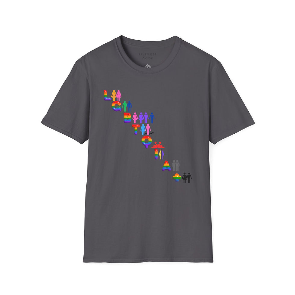 Thumbnail: UNISEX PRIDE BUBBLE, T-Shirt