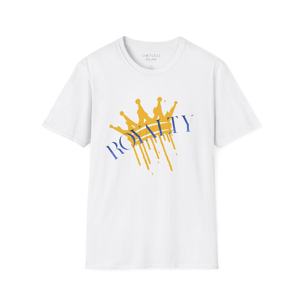 Thumbnail: UNISEX "ROYAL BLUES", T-Shirt