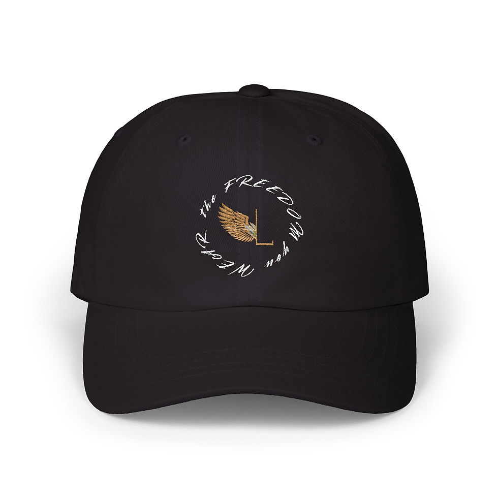Thumbnail: UNISEX SLOGAN CIRCLE BLACK, Classic Dad Cap