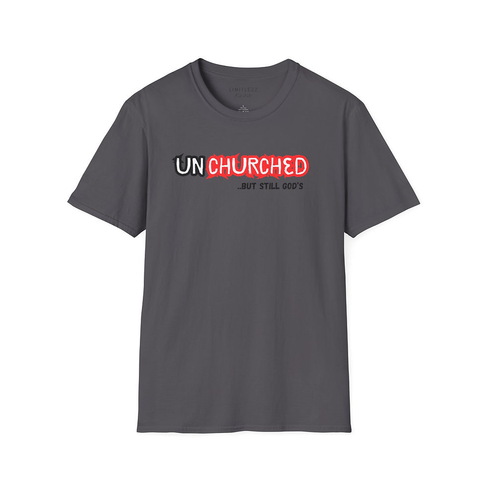 Thumbnail: UNISEX "UNCHURCHED", T-Shirt