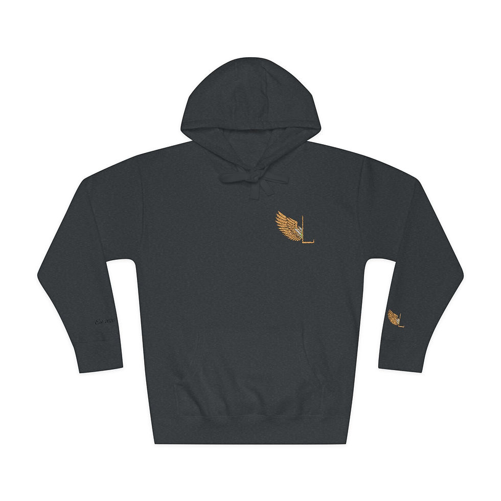 Thumbnail: UNISEX LOGO SET, Embroidered Hoodie