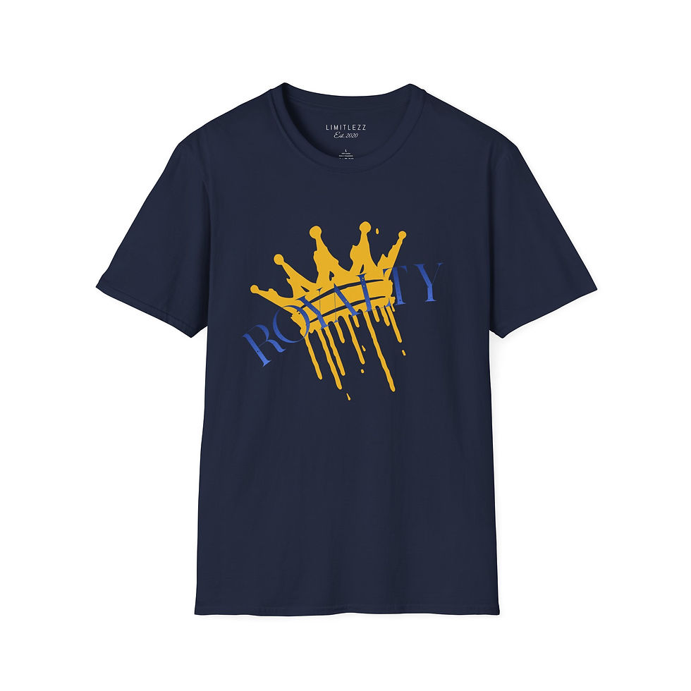 Thumbnail: UNISEX "ROYAL BLUES", T-Shirt