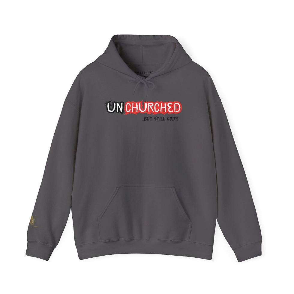 Thumbnail: UNISEX "UNCHURCHED," hoodie