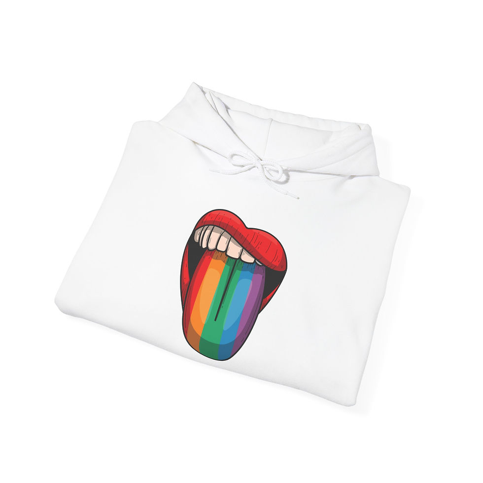 Thumbnail: UNISEX "COLOR TONGUE," hoodie