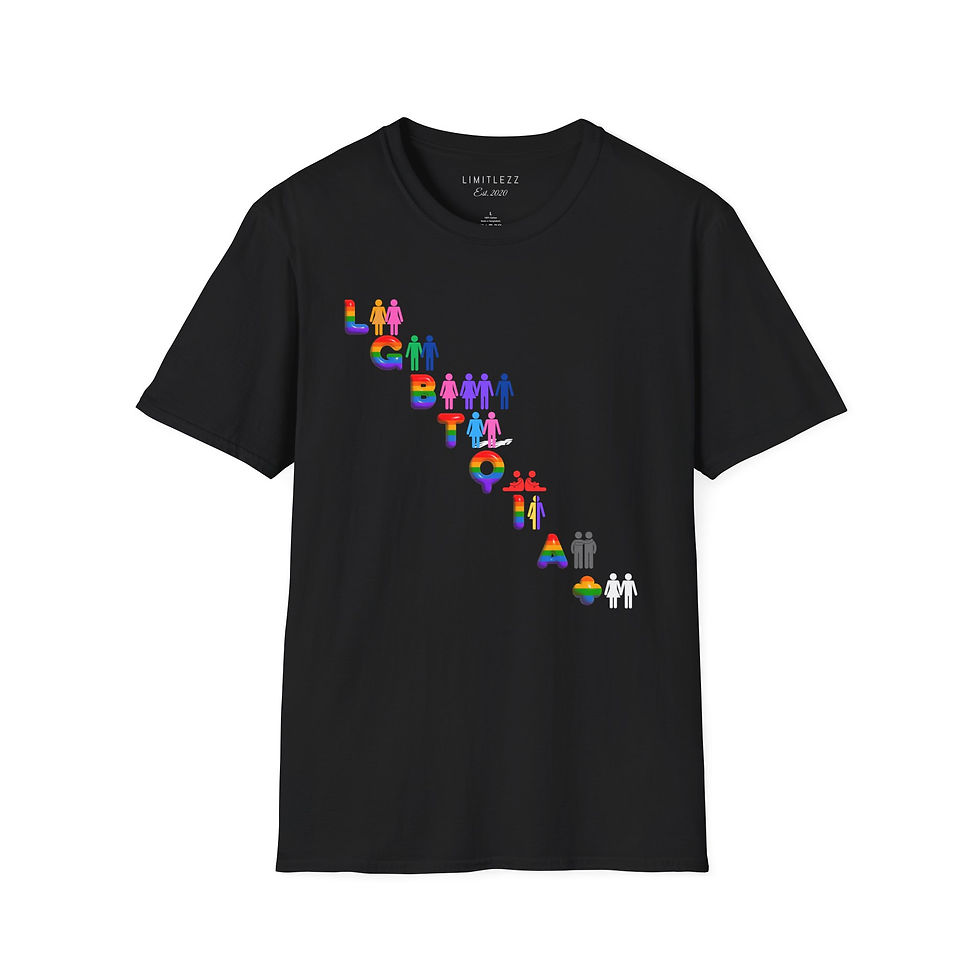 Thumbnail: UNISEX PRIDE BUBBLE, T-Shirt