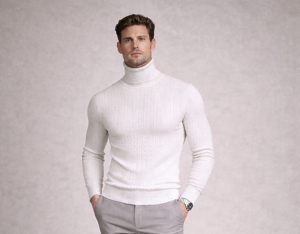 Miniatura: Alvaro Sculpted Turtleneck