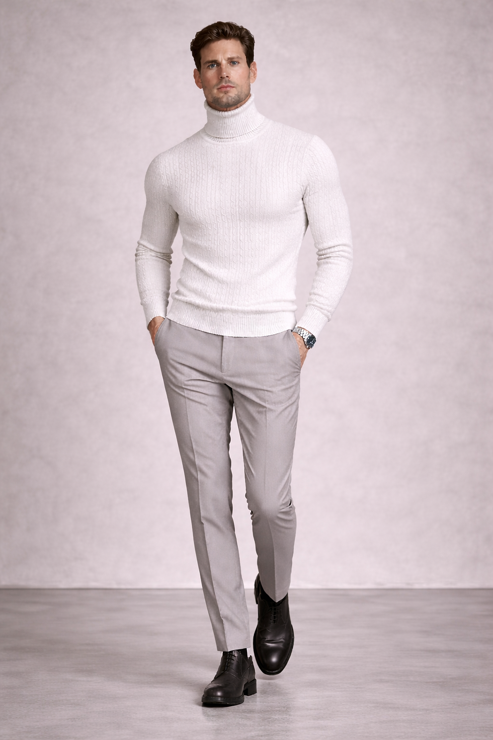 Miniatura: Alvaro Sculpted Turtleneck