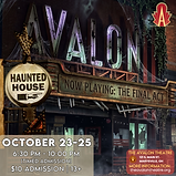 The Final Act: An Avalon Haunting
Friday, October 23, 2026 – 6:30pm - 10pm

THE FINAL ACT transforms Marysville’s historic Avalon Theatre into an immersive, multi-sensory psychological nightmare where you become the helpless star of a live-action horror film. Your descent begins the moment you step up to the antique ticket booth, immediately stripping away the safety of the modern world. Inside, the grand theatre has morphed into a twisted labyrinth of shifting walls, blinding lights, and forgotten 1920s spaces where the boundary between cinematic fiction and reality is violently erased. You will be forced to navigate pitch-black corridors, claustrophobic transitions, and the auditorium itself—all while being stalked by the restless, vengeful spirits of old Hollywood who are desperate to make you a permanent part of their audience before the final credits roll.

Ticket Price - $10.00 [13+]
TIME SLOTS RESERVED 
https://avalon.ludus.com/200539915
