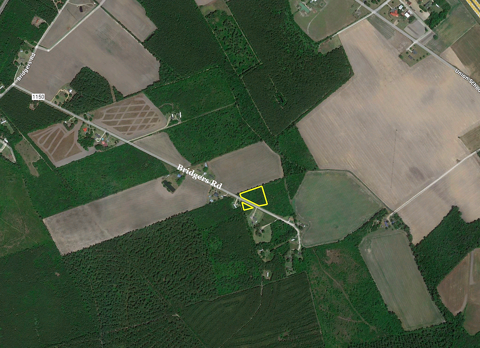 Thumbnail: SOLD! 2 Rural Acres in Rowland, NC! Streets Over from Highway 74. | Bridgers Rd