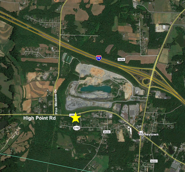 Thumbnail: SOLD! Half Ac Wooded Lot in Horneytown – Mobile Homes OK | High Point Rd. 27284