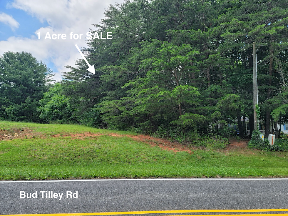 Thumbnail: SOLD! 1 Acre Rural Lot Just 10 Minutes from Pilot Mountain! | Bud Tilley Rd