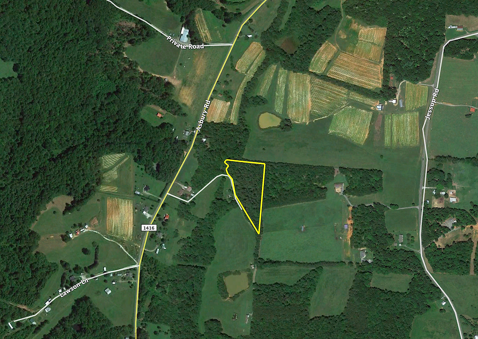 Thumbnail: SOLD! 3 Rural Acres in Stokes County. Minutes from VA Border! | Asbury Rd