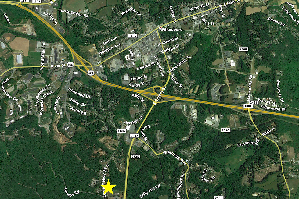 Thumbnail: SOLD! Nicely Shaped, Rural Lot Minutes from Berry Mountain! | Old HWY 18 – 28697
