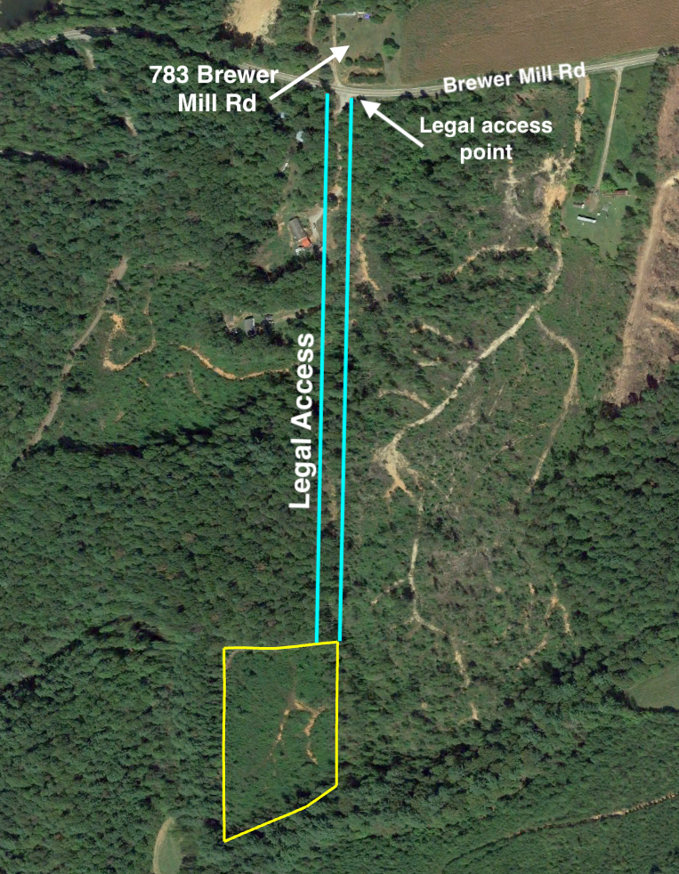Thumbnail: SOLD! Large, 4.66 Acre, Rural Lot 10 Min from Stone Mountain! | Off Brewer Mill