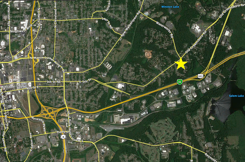 Thumbnail: SOLD! Partially Cleared Lot Close to Petree Elementary! | Old Greensboro Rd