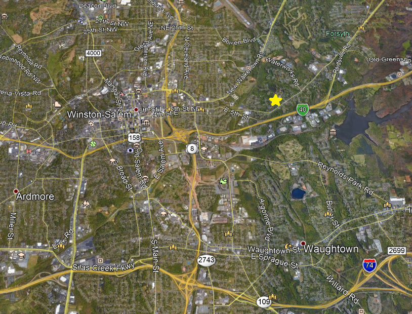 Thumbnail: SOLD! Large & Level Lot Minutes from Salem Lake | Mount Vernon Ave - 27101