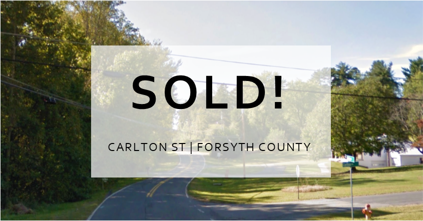 SOLD! 0.45 Acre Lot w/ Creek & Woods for Privacy | Carlton Dr - 27105
