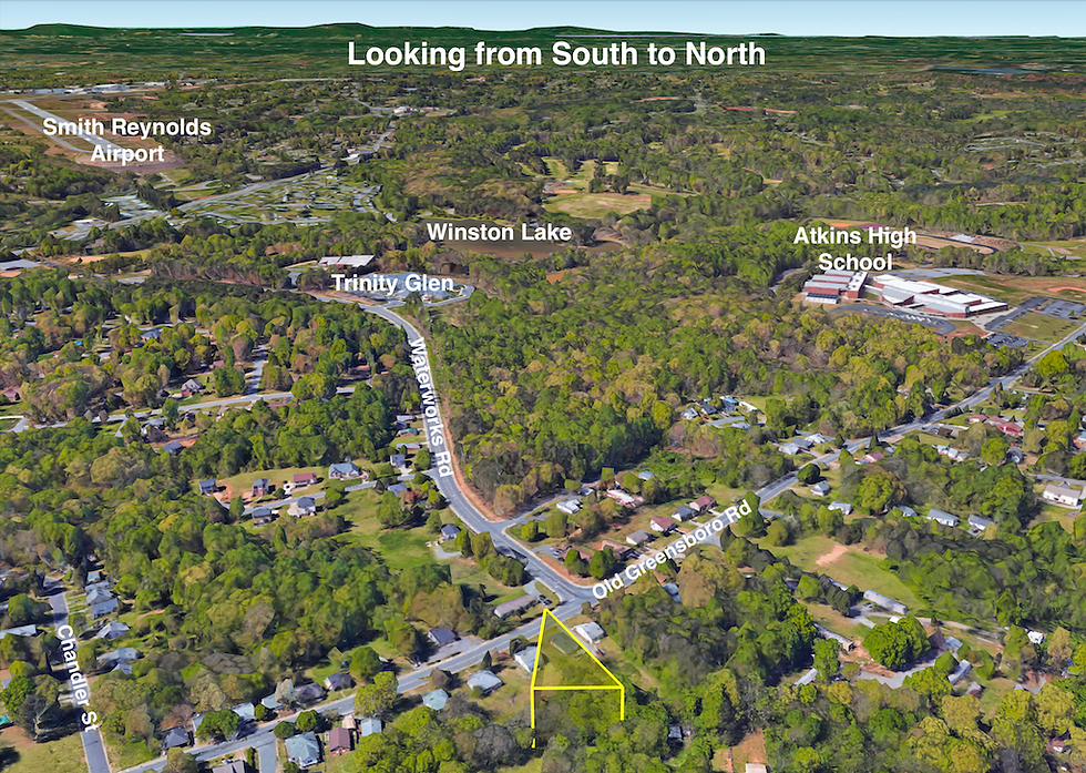 Thumbnail: SOLD! Partially Cleared Lot Close to Petree Elementary! | Old Greensboro Rd