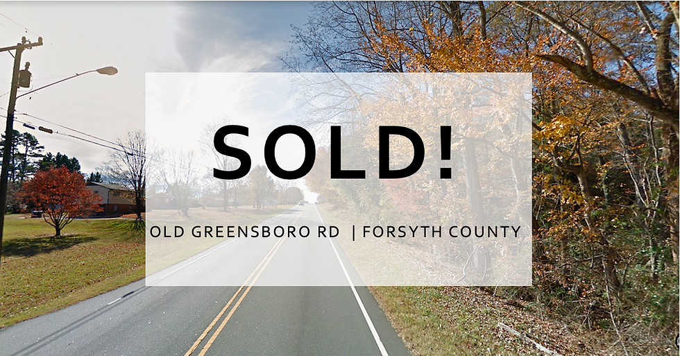 SOLD! Cleared Level lot Walking Distance to Petree Elem | Old Greensboro- 27101