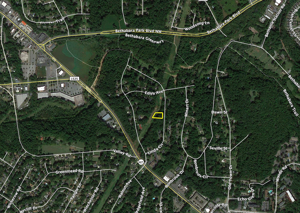 Thumbnail: SOLD! Half Acre, Fully Treed Lot in Oldtown Winston-Salem! | Linda Cir