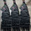 Thumbnail: 3 BUNDLES DEAL FLORISSANTE BULK BRAIDING HUMAN HAIR (#1B natural color)